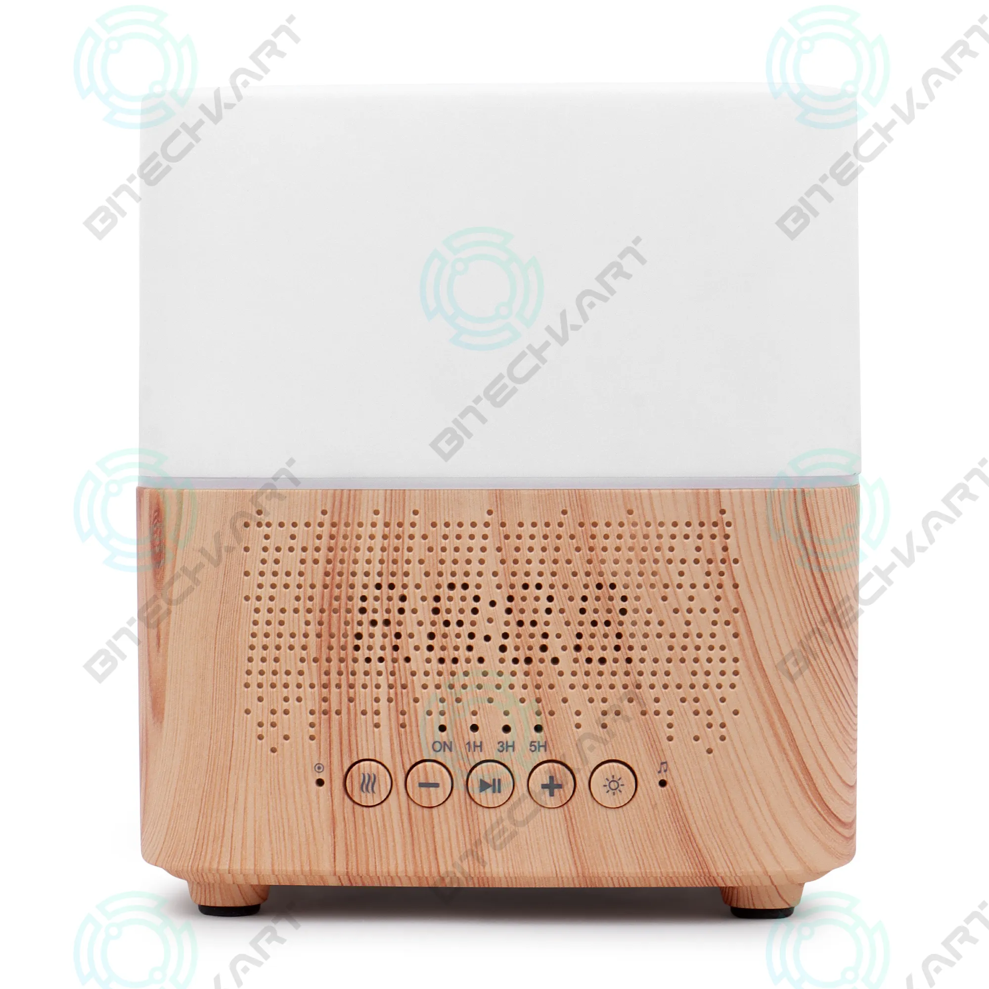 6-in-1 Aromatherapy Humidifier With Bluetooth Speaker and Clock