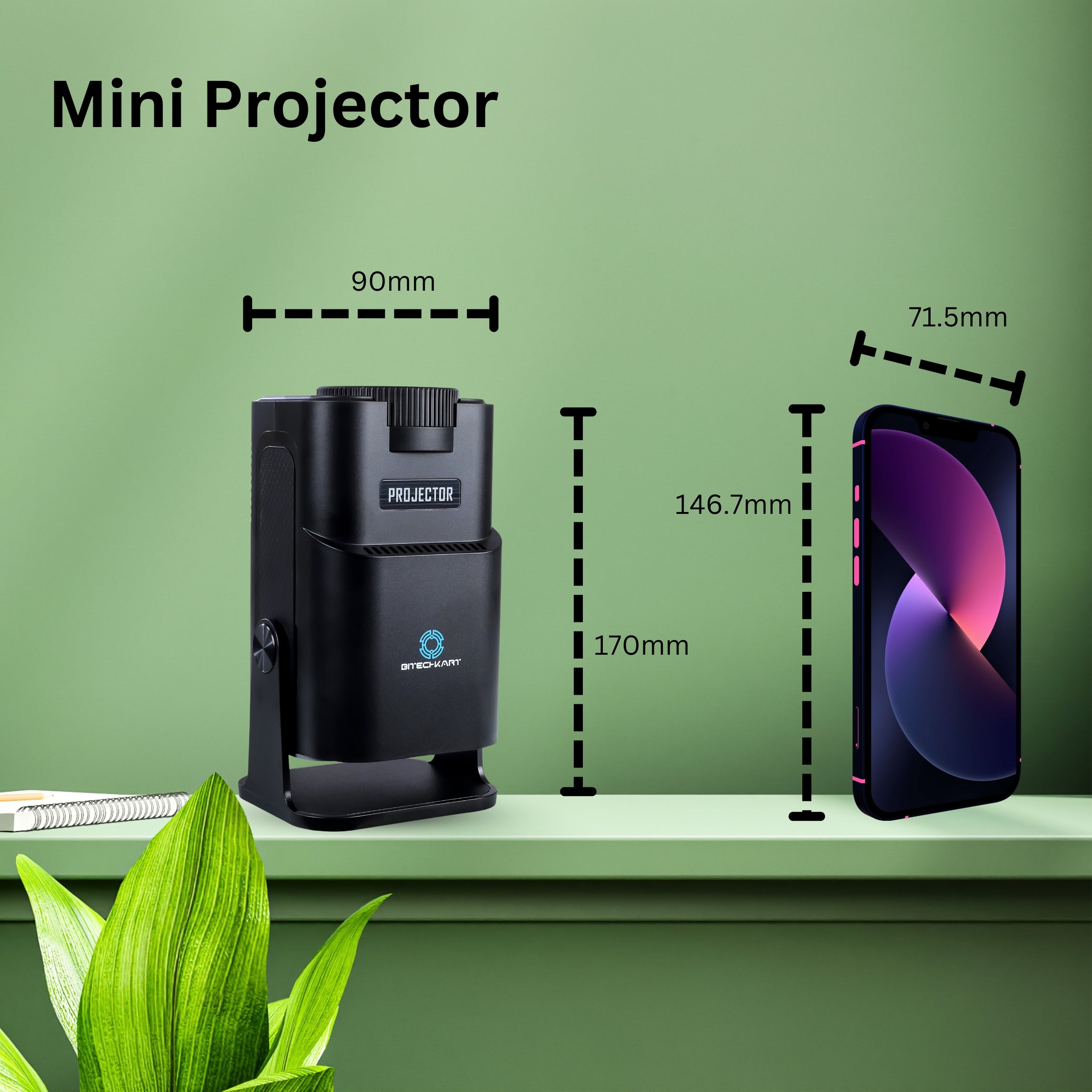 Ultra Portable Smart Android Projector