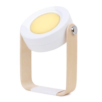 Table Lamp Touch Night Light - Portable Rechargeable LED Lantern Lamp Retractable, Touch Control 3 Intensity Levels Lights for Study Room,Desk,Kids Room,Office - White - Image 5