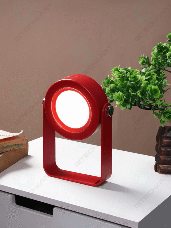 Bitechkart Touch Night Light Table Lamp - Red - Image 5