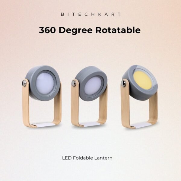 Bitechkart Touch Night Light Table Lamp - Grey - Image 7