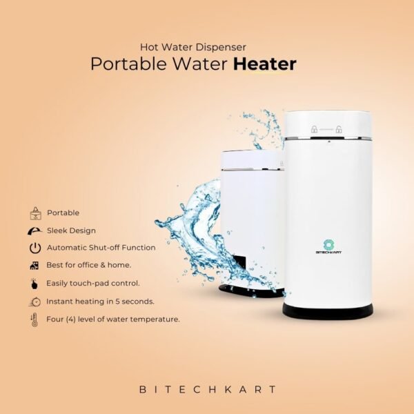 Bitechkart Travel Portable Hot Water Dispenser - Image 2