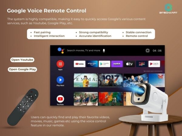 Bitechkart BIT480: 1080p Short Throw Projector - Image 7
