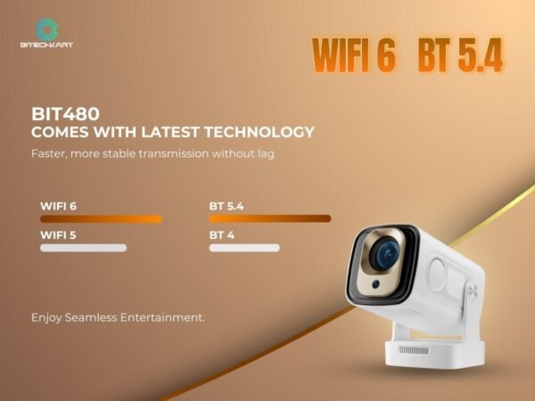 Bitechkart BIT480: 1080p Short Throw Projector - Image 5