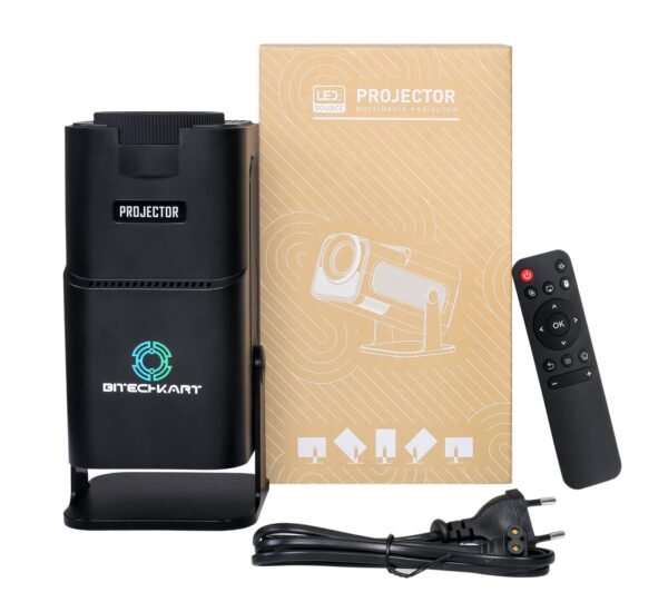 Bitechkart BIT300:  Freestyle 4K Projector - Image 5