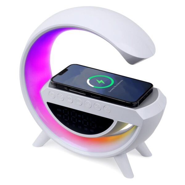 15W  G-Shaped LED Wireless Charging Speaker