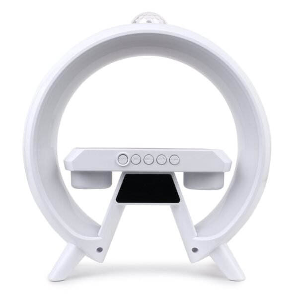 15W Ring Shaped LED Wireless Charging Speaker - Image 3
